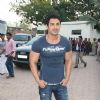 John Abraham in the sets of Sab Tv serial F.I.R at Goregaon