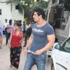 John Abraham in the sets of Sab Tv serial F.I.R at Goregaon