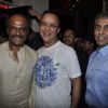 Rajinikanth and Vidhu Vinod Chopra at Robot premiere at PVR