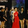 Models showcasing on ramp for Monisha Jaisingh on day 1 of HDIL