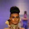 A model walks the ramp