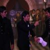 Amitabh Bachchan, Shahrukh Khan and Hrithik Roshan at HDIL India Couture Week 2010