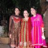 Priya Dutt, Manyata Dutt and Namrata Dutt at Mata ki Chowki at Bandra