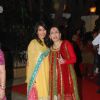 Sophie Chaudhary and Manyata Dutt at Mata ki Chowki at Bandra