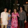 Fardeen Khan with wife Natasha at Sanjay Dutt's Mata Ki Chowki at Bandra
