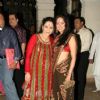 Manyata and Vidya Malvade at Sanjay Dutt's Mata Ki Chowki at Bandra