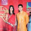 Aishwarya and Ravi at Press Conference of Sony's new show "Saas Bina Sasural'' at JW Marriot, Mumbai