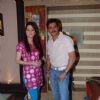 Jimmy Shergill and Hazel on the sets of Sony's Aahat  Malad