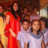 Sonakshi Sinha at the charity event for underprivileged women and children at Mayfair Banquets in Wo
