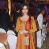 Zeenat Aman at Manish Malhotra Bridal Collection show at Taj Mahal Hotel at Mumbai