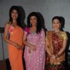 Ragini Khanna and Disha Wakani on the sets of KBC at Film City