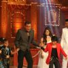 Mithun Chakraborty on the sets of Colors Diwali show