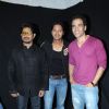 Cast of the film Golmaal 3 on the sets of Kaun Banega Crorepati 4 at Film City