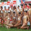 Models at Kingfisher Calender event