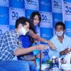 Malaika Arora Khan makes Dino and Ritwik shave at Gillete 30 day challenge event at Taj President