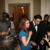 Abhishek and Aishwarya Rai Bachchan at 'Hello! Hall Of Fame' Awards