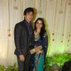Sonu Sood with his wife at Vivek Oberoi's wedding reception at ITC Grand Maratha