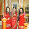 Kratika Sengar, Priyal Gor and Binny Sharma wishing Happy Diwali
