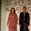 Zeenat Aman with Model Walk for fashion designer Riyaz Ganji at Aamby Valley Indian Bridal Week day 4