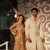 Neelam and Aditya Walk for fashion designer Riyaz Ganji at Aamby Valley Indian Bridal Week day 4