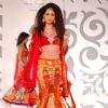 Model Walks for fashion designer Archana Kochhar at Aamby Valley Indian Bridal Week day 5