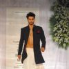 Model Walks for fashion designer Manish Malhotra at Aamby Valley Indian Bridal Week day 5