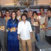 Neha dhupia, Kailash Kher, Rajat Kapoor and rest of cast & crew at Phas Gaye Re Obama music launch