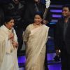 Lata Mangeshkar, A.R.Rahman and Asha at Global Indian Music Awards on Wednesday night at Yash Raj St