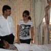 Sonakshi Sinha during a meet with Cancer Patients of Shanti Avedna Ashram in Mumbai