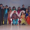 Cast and Crew at Band Baaja Barat promotional musical event at Yashraj Studio