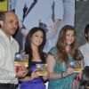 Sooraj and Nidhi with Akshay and Sandeepa at Launch of "Isi Life Mein" Film