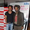 Sunil Shetty and Makrand Deshpande at Shahrukh Bola Khoobsurat Hai Tu film premiere at Cinemax