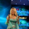 Pamela Anderson on the sets of Bigg Boss 4 House