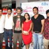 Cast and Crew with Sunil Shetty at Shahrukh Bola Khoobsurat Hai Tu film premiere at Cinemax