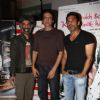 Makrand, Sunil Shetty and Kay Kay at Shahrukh Bola Khoobsurat Hai Tu film premiere at Cinemax