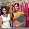 Sonam Kapoor at innaguration of fashion designer Masaba Gupta's first standalone store''MASABA''
