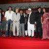 Mahesh Bhatt, Anupam Kher, Gulshan Grover and Arya Babbar at the launch of the film 'Kuch Log' based on 26/11 attacks