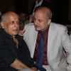 Mahesh Bhatt and Anupam Kher at the launch of the film 'Kuch Log' based on 26/11 attacks