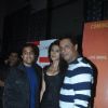 Madhur Bhandarkar with Omi and Shraddha at upcoming romantic comedy filmDil Toh Baccha Hai Ji