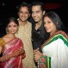 Ratan Rajput and Rupali Ganguly at Wedding celebration party of Sachal Tyagi & Jaya Binju