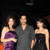 Sunaina, Chetan Ghade and Anangsha Biswas at the celebration party of Kaalo for winning the SA Horro