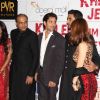 Ashutosh, Abhishek and Hrithik at Premier Of Film Khelein Hum Jee Jaan Sey