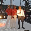 Rajeev and Raghu with Sonu Nigam anchored the 'Provogue Tees Maar Khan promotion Beach Party'
