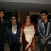 Bappi Lahiri with his wife and son at Sameer daughter Shanchita & Abhishek wedding at Sun and Sands