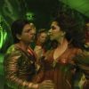 Shahrukh and Deepika dancing together