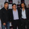 John Abraham, Sajid Khan and Ritesh Deshmukh at ITA Awards.  .