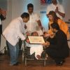 Aishwarya and Abhishek Bachchan, Zayed at Dr Batra's Positive Health Awards at NCPA.  .