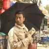 Irfaan Khan with a umbrella | Billu Barber Photo Gallery