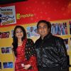 Disha Wakani & Dilip Joshi at 500 episodes celebration party of TMKOC