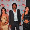 Shiju Kataria, Adaaa Khan and Manoj Mishra at the Big Star Entertainment Awards